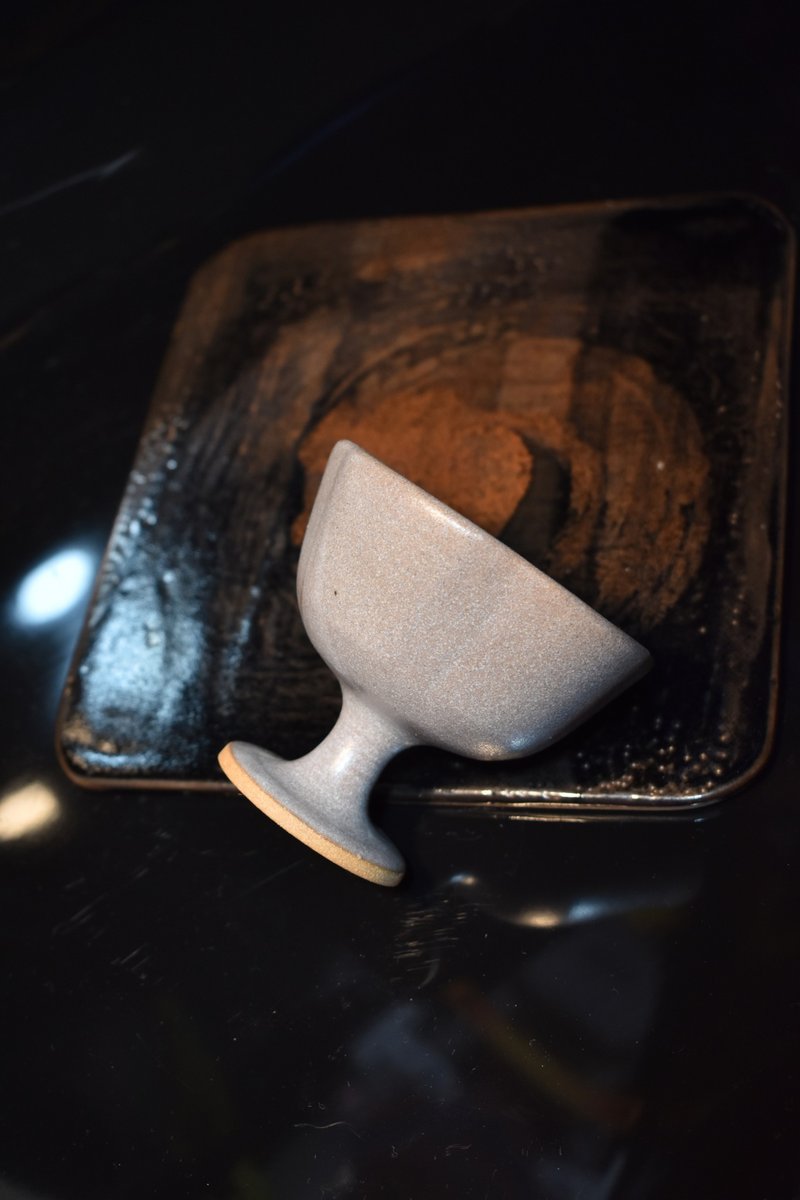 禅意白-个人品酒杯 - 酒杯/酒器 - 陶 白色