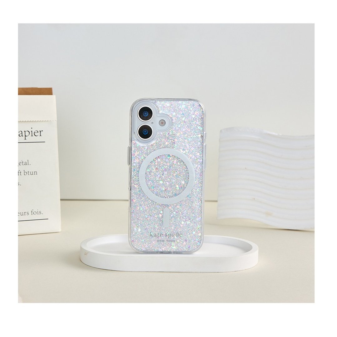 【kate spade】iPhone 17系列 磁吸防摔手机壳 银河星钻 - 手机壳/手机套 - 塑料 