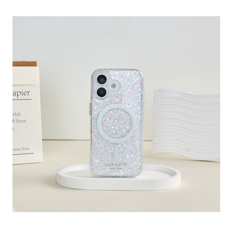 【kate spade】iPhone 17系列 磁吸精品防摔手机壳 银河星钻 - 手机壳/手机套 - 塑料 