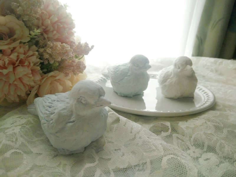 守护花园的鸟儿扩香石 - 香薰/精油/线香 - 其他材质 多色