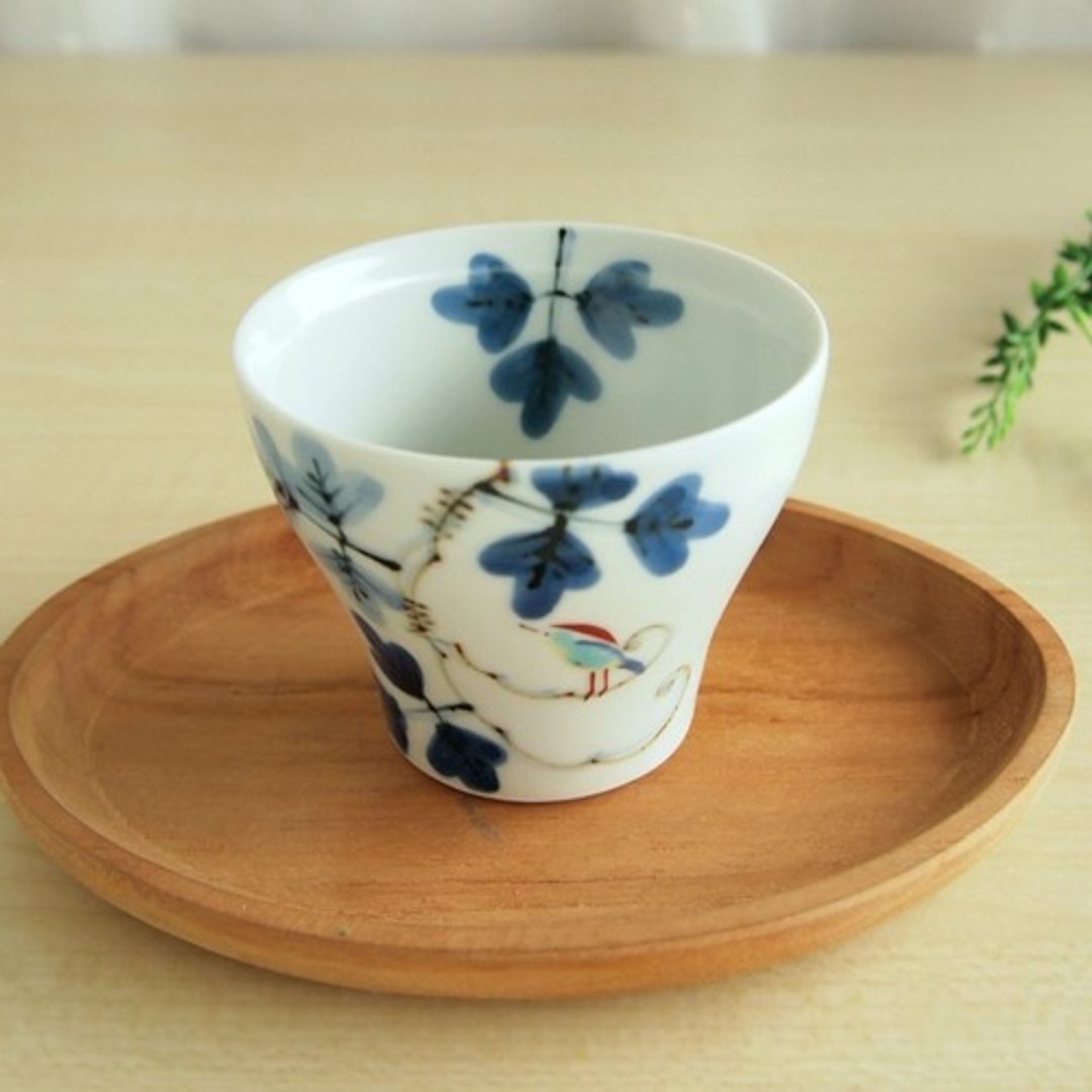 雀蕨纹新煎茶 - 咖啡杯/马克杯 - 陶 