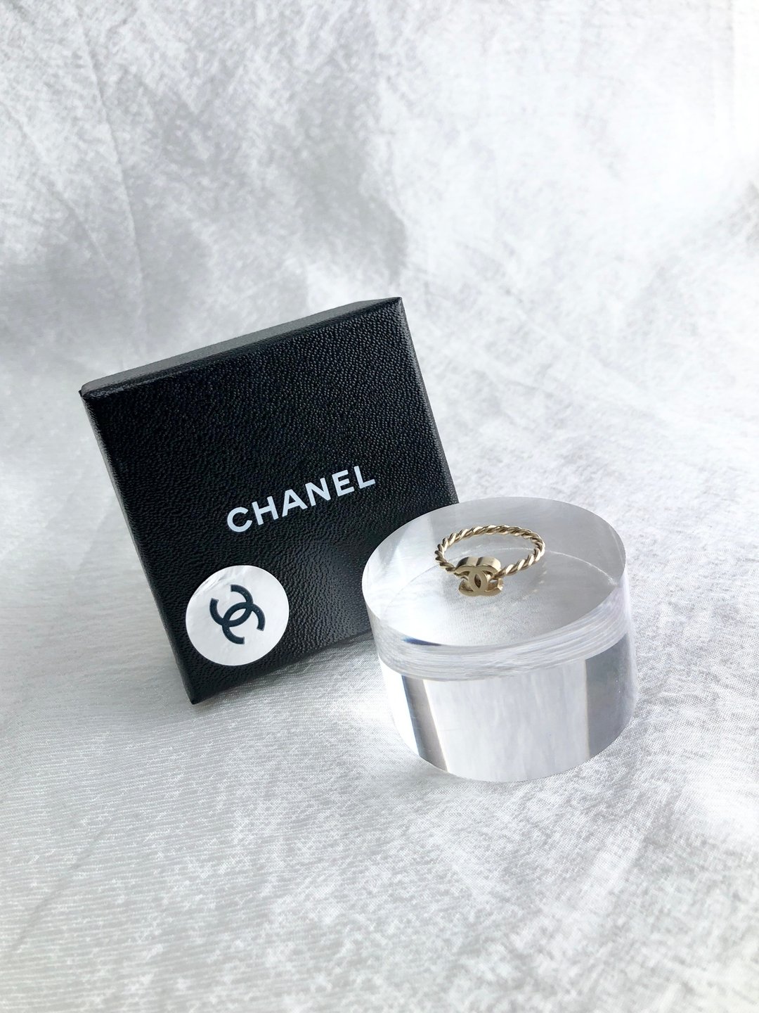 【日本直送，品牌二手包装】CHANEL 戒指金Coco mark 复古老款 zbspzw - 戒指 - 其他材质 金色