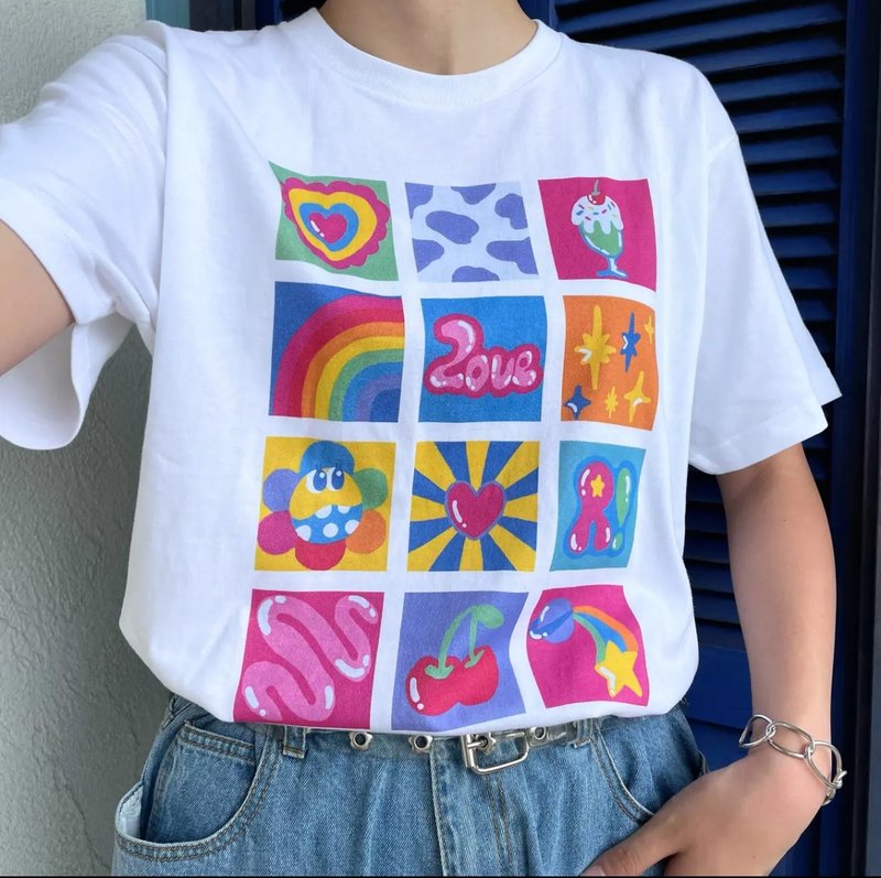 分镜插画 T 恤 - 女装 T 恤 - 棉．麻 