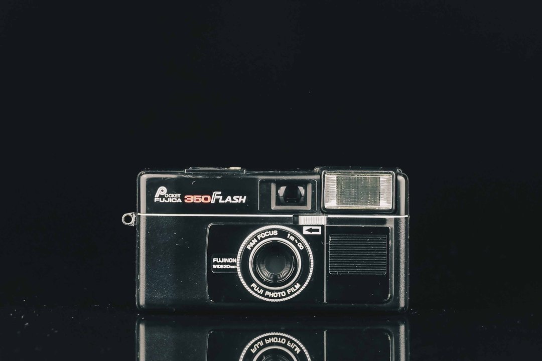 FUJICA POCKET 350 FLASH #6772 #110底片相机 - 相机 - 其他金属 黑色