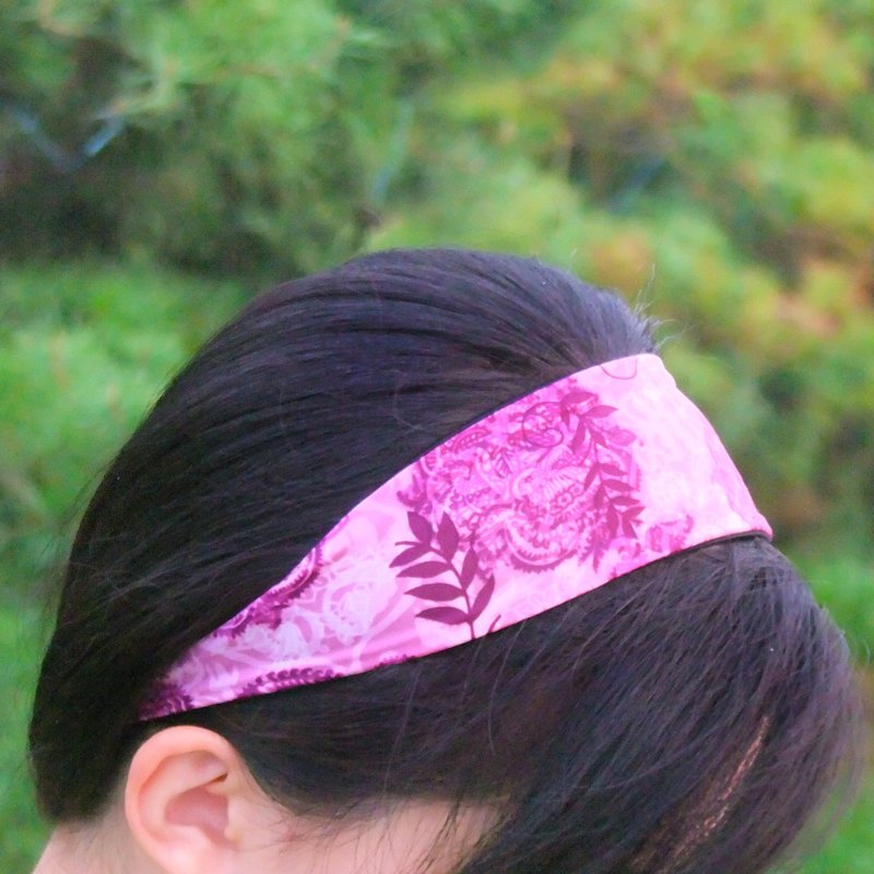 ‘紫罗兰’高贵永恒的情怀｜Azzora 超弹力莱卡发带 - 发饰 - 聚酯纤维 紫色