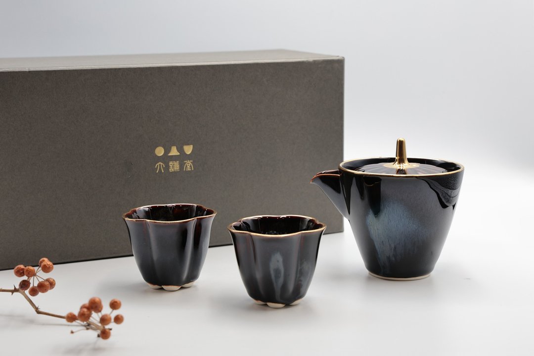 大谦堂-心花开ㄧ壶二杯组 - 茶具/茶杯 - 瓷 