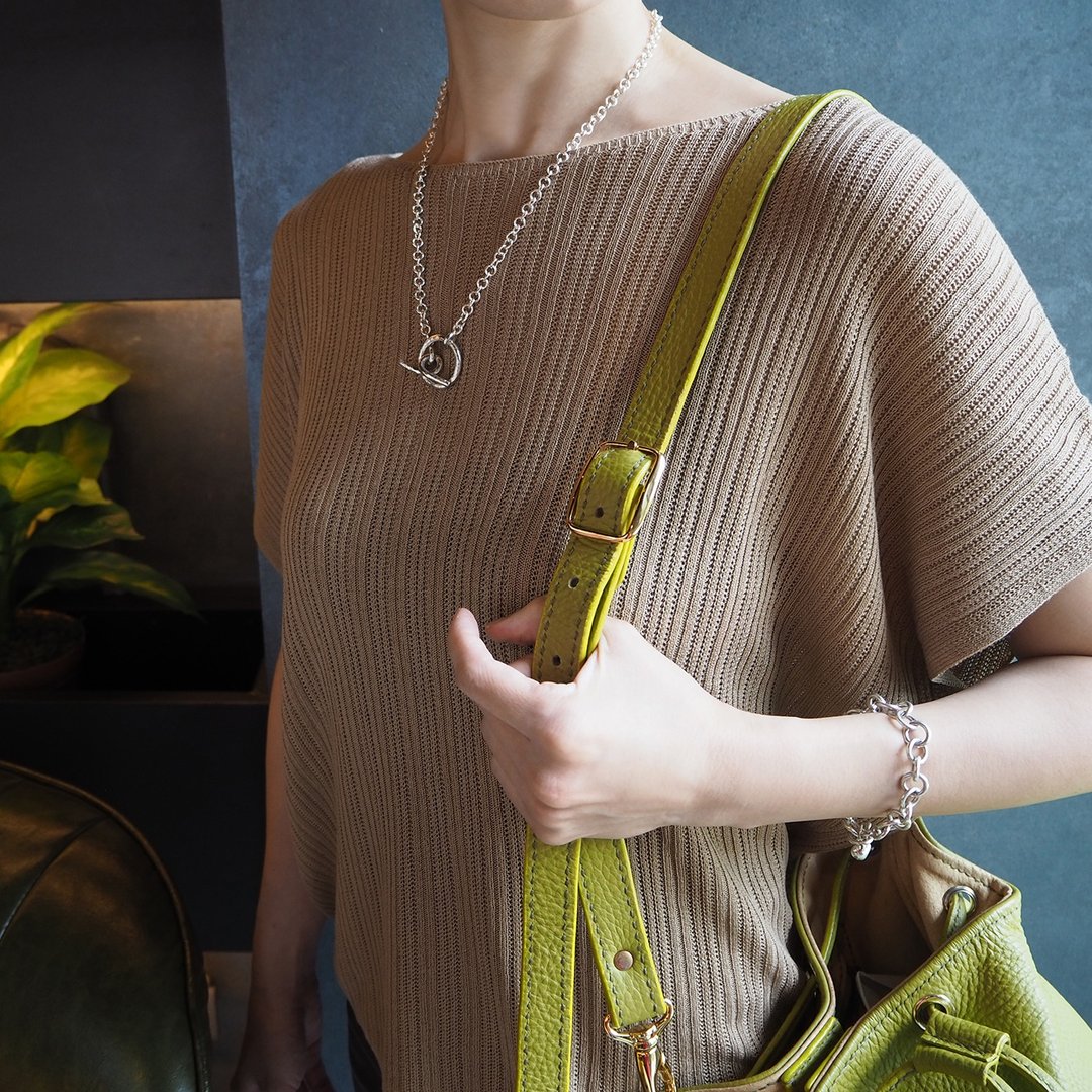 balance earth necklace_平衡地球项链 对链 情侣链 生日礼物 - 项链 - 银 银色