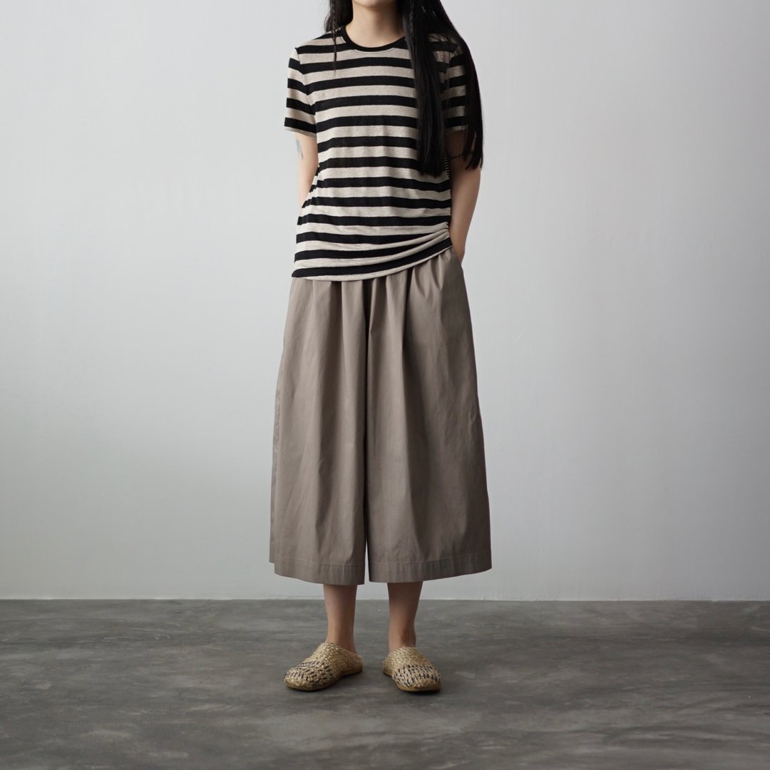 Loose Pants - 女装长裤 - 棉．麻 灰色