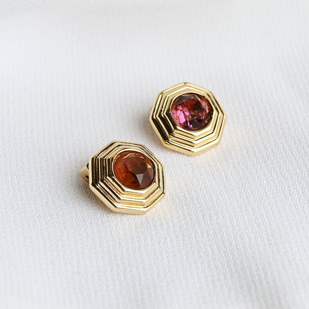 Christian Dior 古董耳环 / Vintage 古着 - 耳环/耳夹 - 其他金属 金色