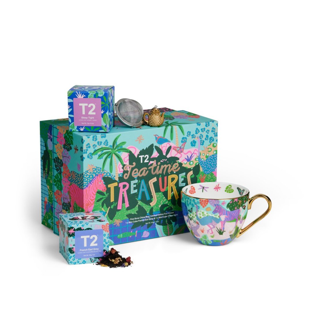 【T2 tea】饮茶时光礼盒 Tea Time Treasures(茶叶) - 茶 - 新鲜食材 