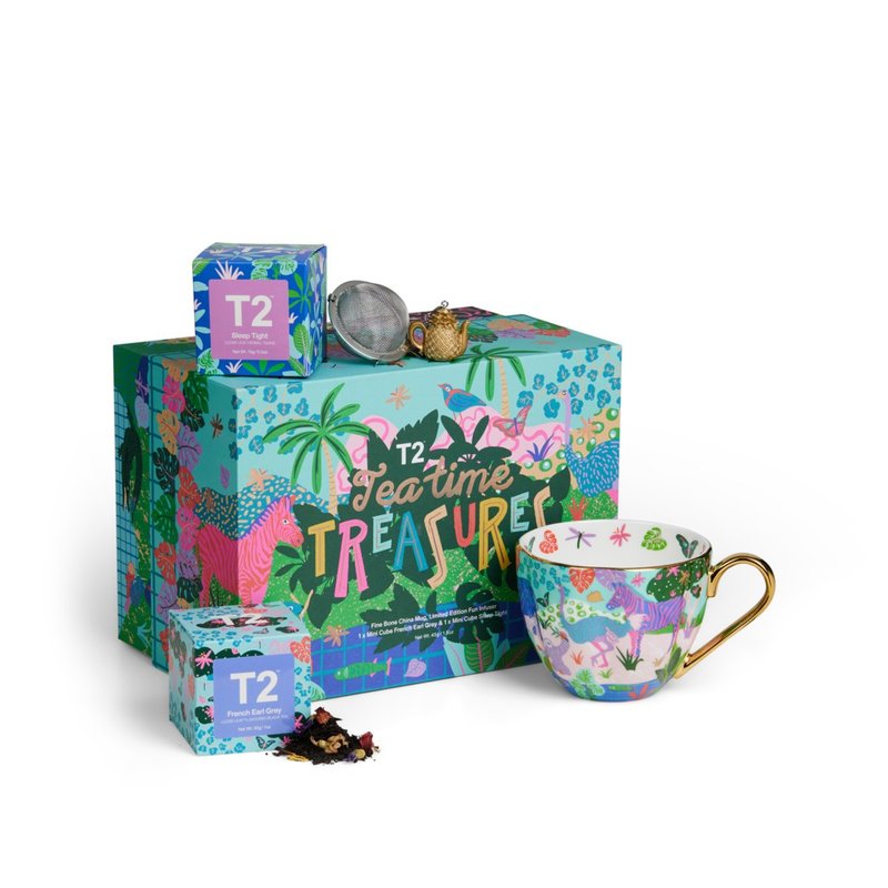【T2 tea】饮茶时光礼盒 Tea Time Treasures(茶叶) - 茶 - 新鲜食材 