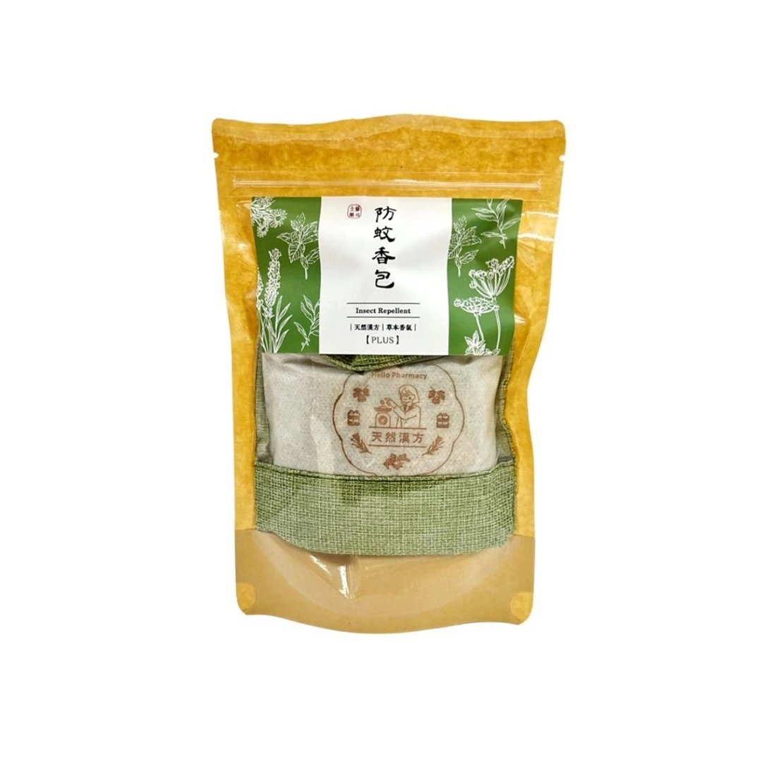 赫赫汉方 l 立赫汉方 防蚊香包 Plus 版 (薄荷香茅) 2 入/包 防蚊 - 其他 - 植物．花 卡其色
