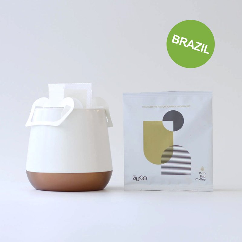 Drip Bag 挂耳包咖啡 ~ Brazil FC Cerrado - Natural - 咖啡 - 其他材质 