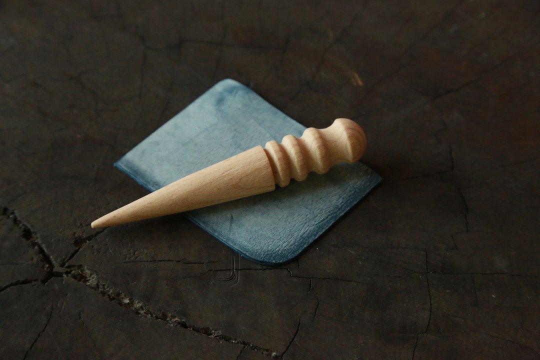 皮革DIY 皮革工具 打磨圆木棒 - 木工/竹艺/纸艺 - 木头 