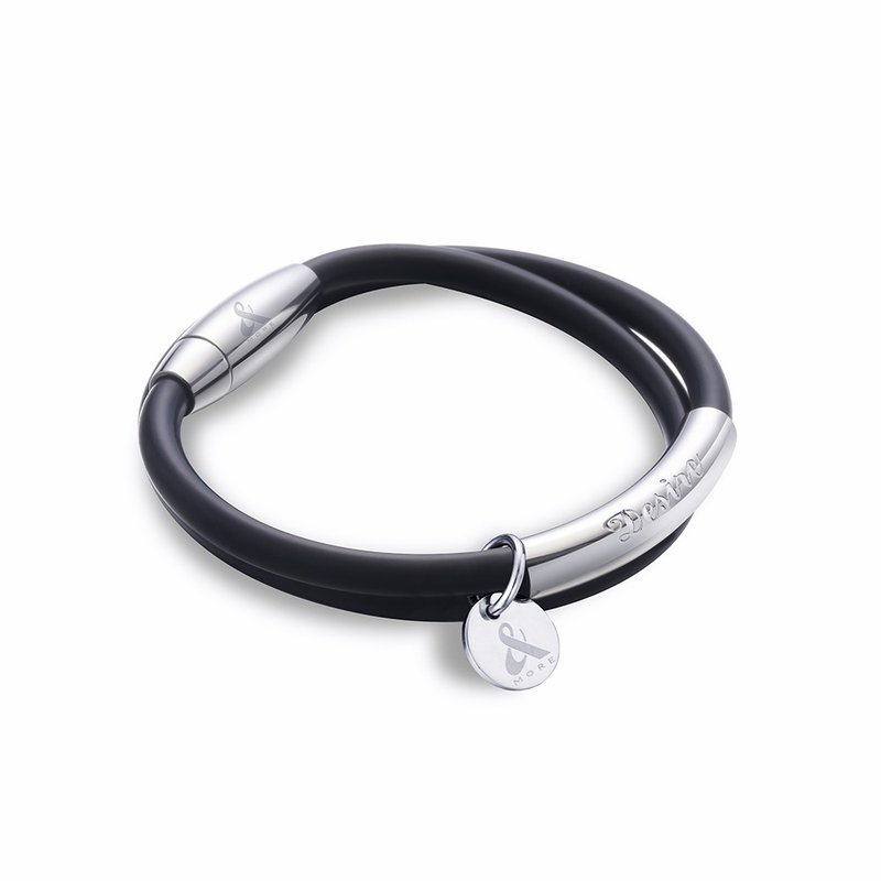 Desire 渴望钛锗手环 (白钢) - 手链/手环 - 硅胶 多色