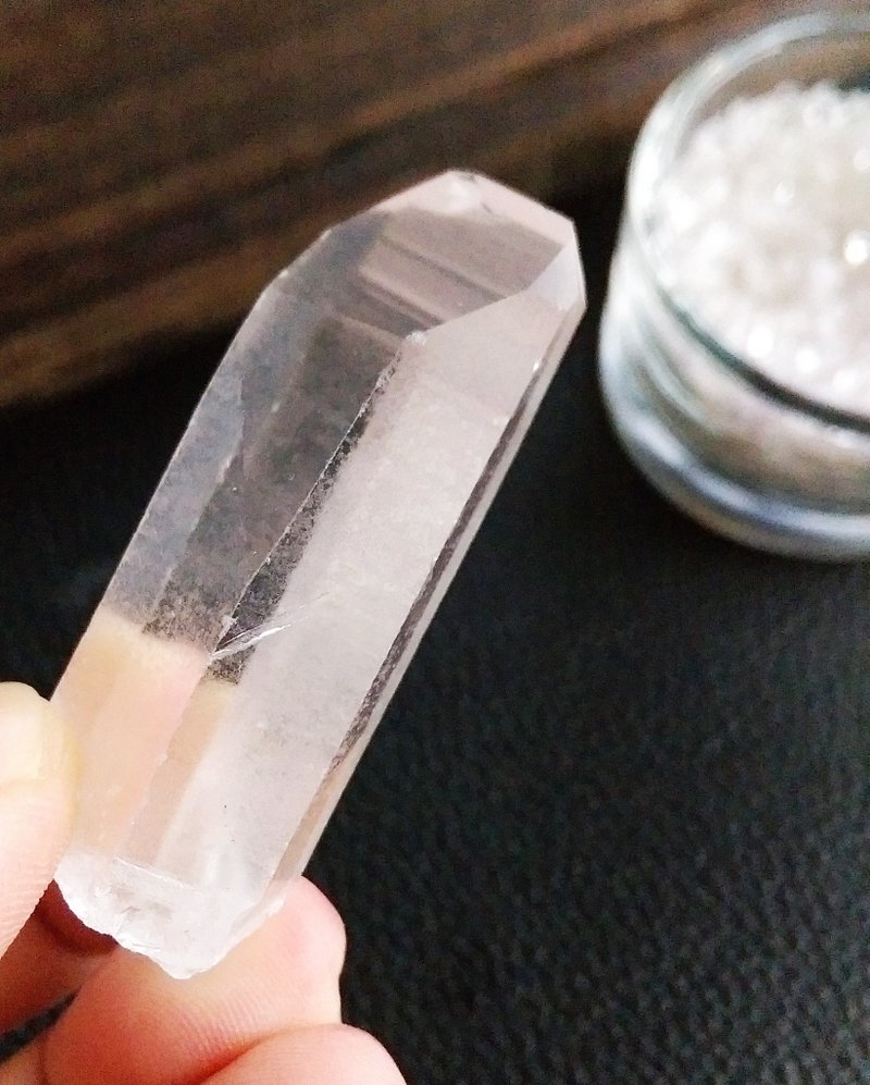 Lemurian Quartz 巴西产地 雷姆利亚水晶 白水晶 天然矿石 原矿 - 摆饰 - 其他材质 