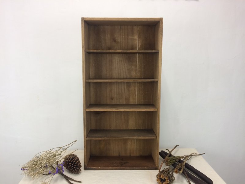 老木抽屉壁柜木柜木箱木盒菜橱玻璃柜书柜茶壶北欧洲明信片手工皂皮革市集摆摊纸胶带野餐厅乡村zakka杂货ikea古道具 - 其他家具 - 木头 咖啡色