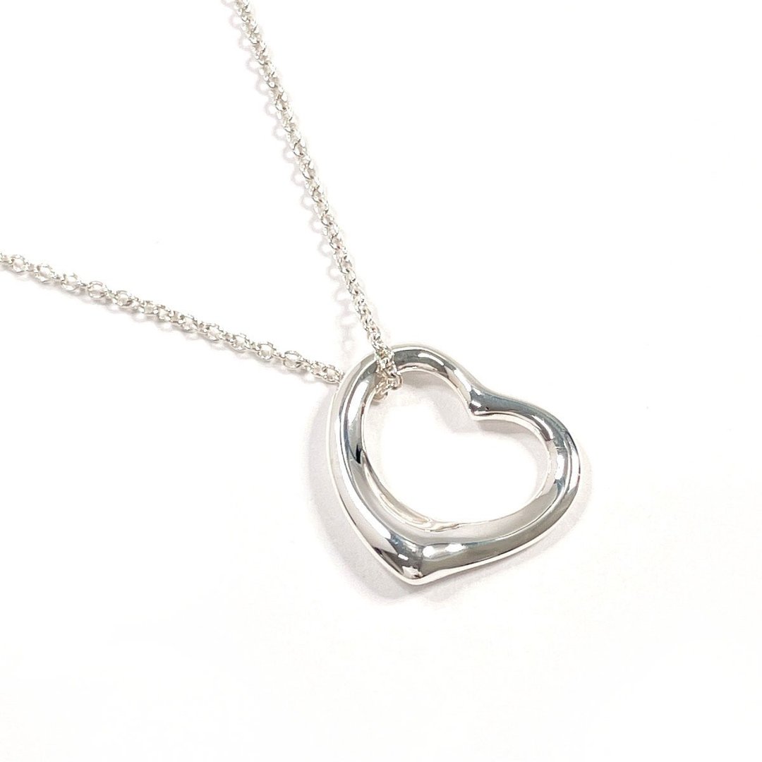 【日本直送．二手美品】蒂芙尼 TIFFANY&Co. 项链 经典心形 艾尔莎·佩雷蒂 925银 饰品 - 项链 - 纯银 银色