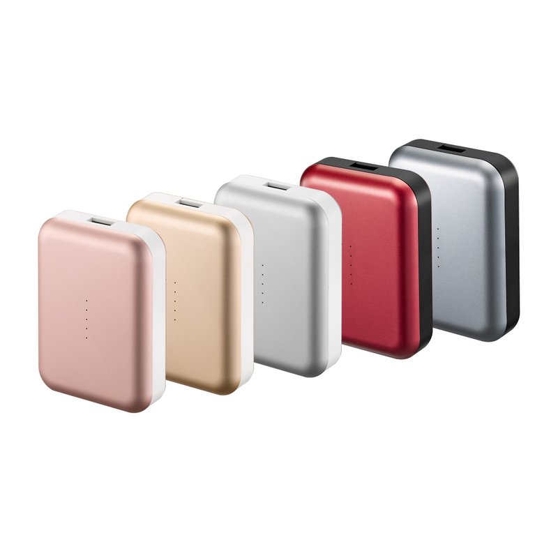 【超值组】ENABLE Zoom X2 12000快充行动电源 (2入6000mAh) - 充电宝/传输线 - 铝合金 多色