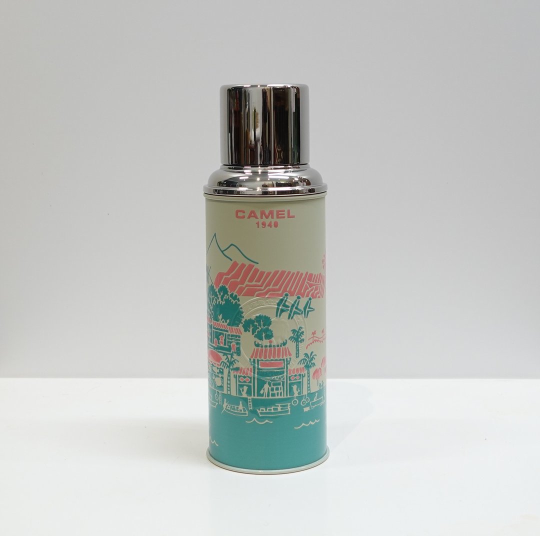 【ditto ditto 系列】450ml 真空玻璃胆保温瓶 - 西贡景色 116DT(SK) - 保温瓶/保温杯 - 其他材质 多色