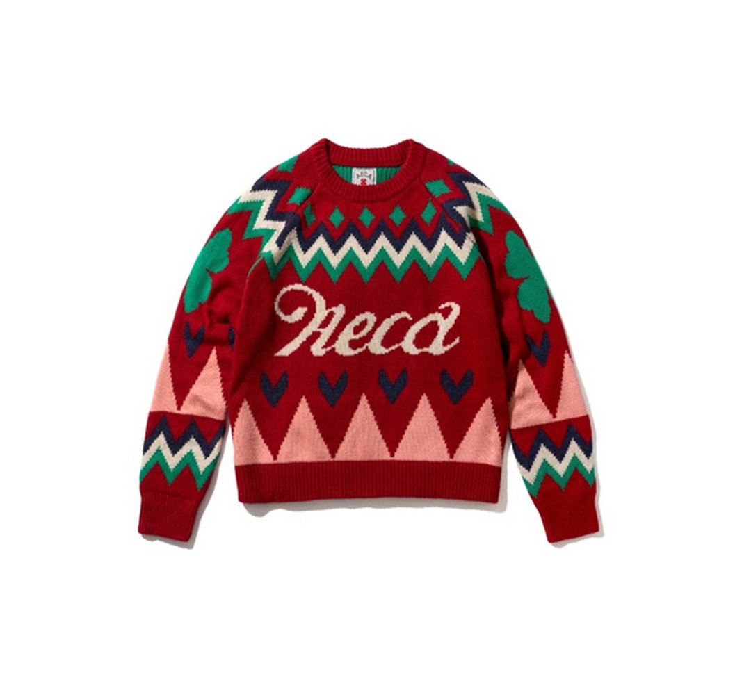 AECA Cowichan Pull Over Knit圆领针织衫 - 男装针织衫/毛衣 - 其他材质 多色