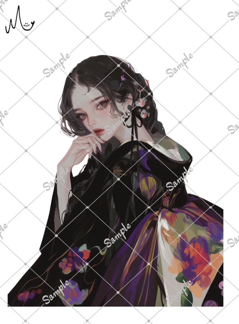 原创人物贴纸 - 贴纸 - 纸 