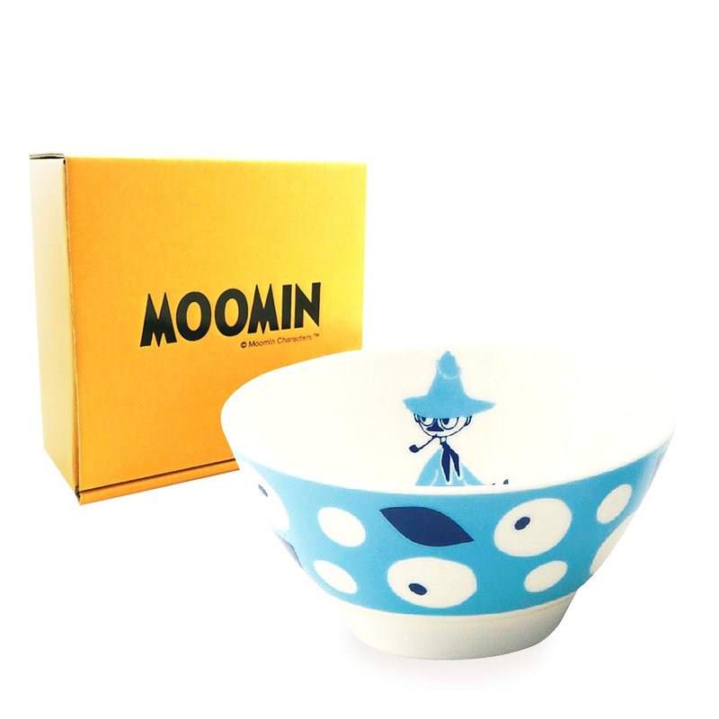 【日本山加yamaka】日本制moomin噜噜米陶瓷碗礼盒1入 (033-312 - 碗 - 瓷 白色
