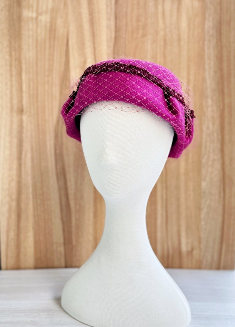 手工造型羊毛帽 - Matilda II - 帽子 - 羊毛 