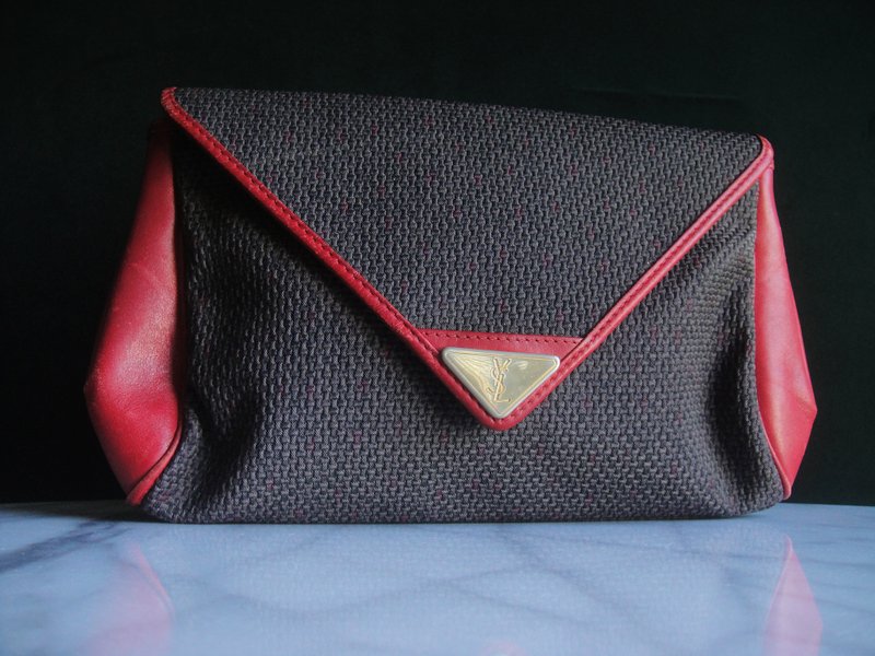 辉煌年代 OLD ERA _早期法国制二手古董包YSL手拿包 - 手拿包 - 其他材质 