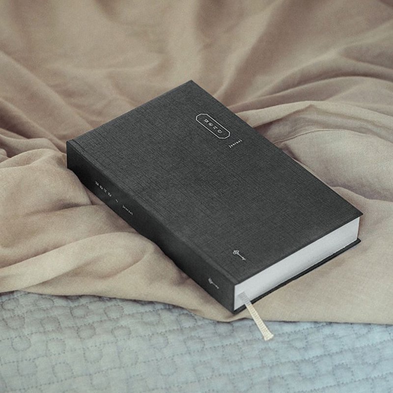 Livework 智慧钥匙日志笔记本-竹炭灰,LWK59130 - 笔记本/手帐 - 纸 灰色