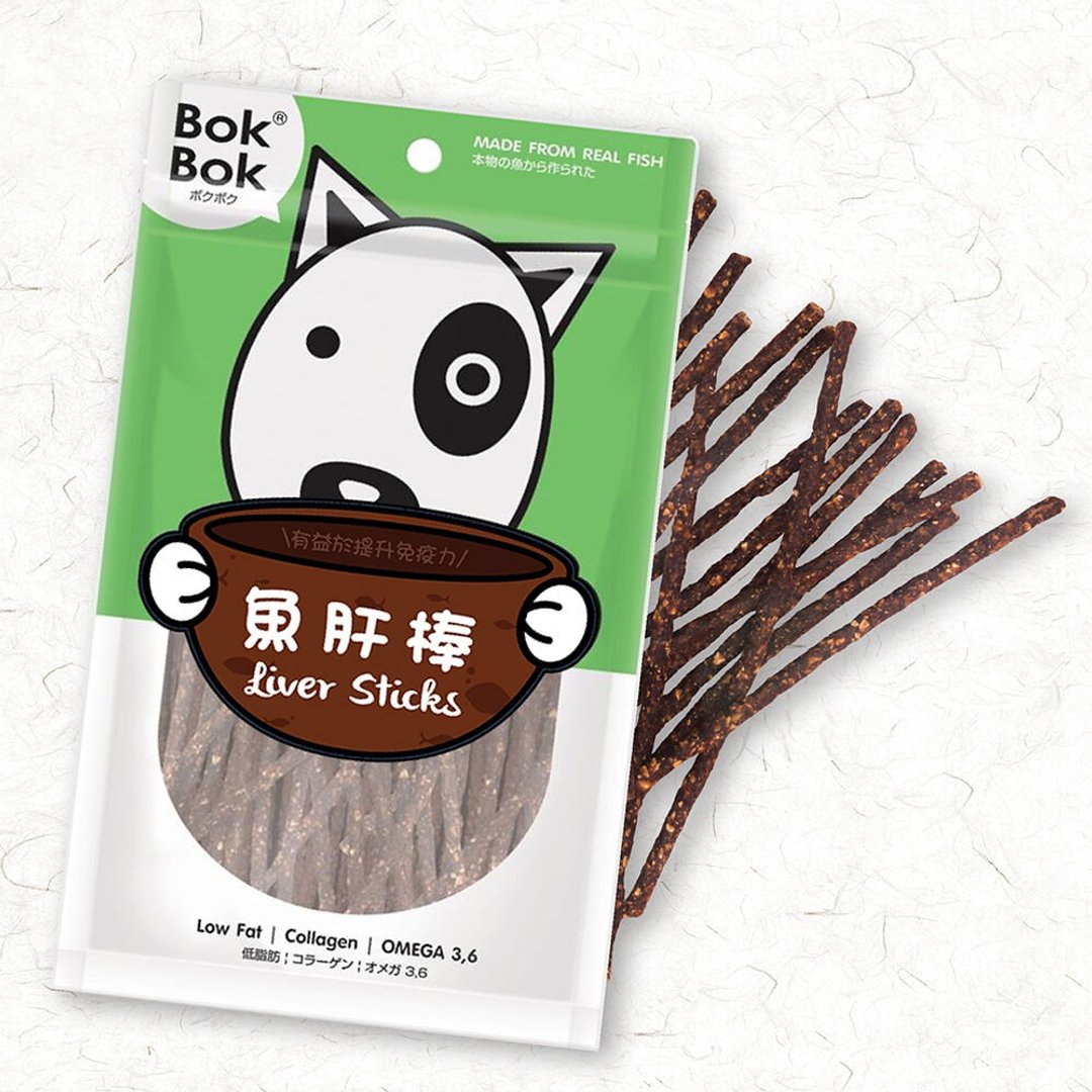 狗狗宠物 鱼肝棒50g  (低脂低敏 狗零食) - 零食/点心 - 其他材质 