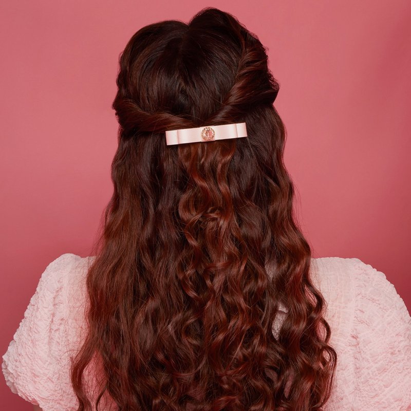 Elda 缎带发夹 M - 发饰 - 其他材质 绿色