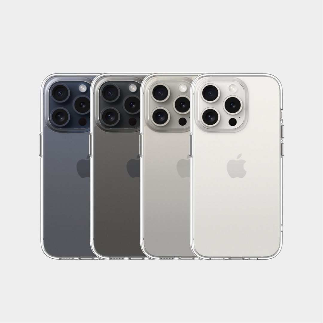 【UNIU】iPhone 15 系列 EÜV Pro 变色透明壳-开孔式 - 手机壳/手机套 - 塑料 