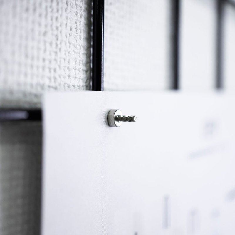 【SOGU】4.5 MAGNET 极小尺寸强力隐形磁铁 10入 - 冰箱贴/磁贴 - 其他金属 银色