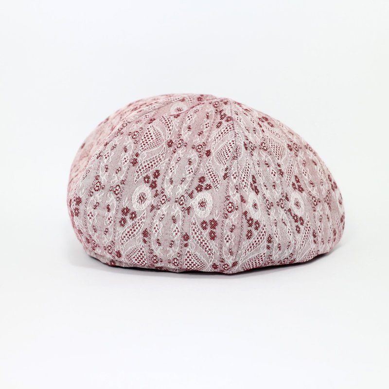 JOJA - 贝蕾 / 红茶梅酒 - 帽子 - 棉．麻 粉红色