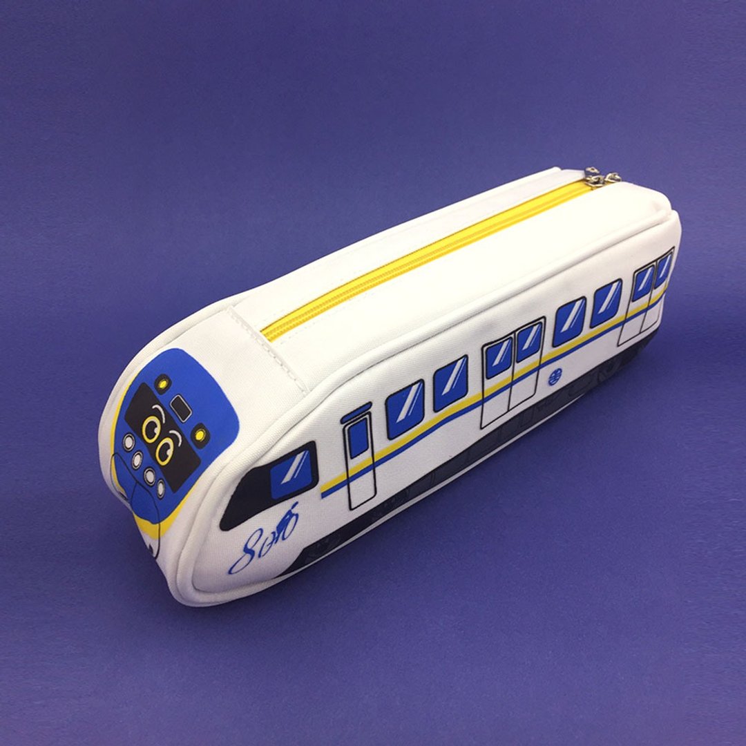 EMU800 造型笔袋 - 铅笔盒/笔袋 - 聚酯纤维 蓝色