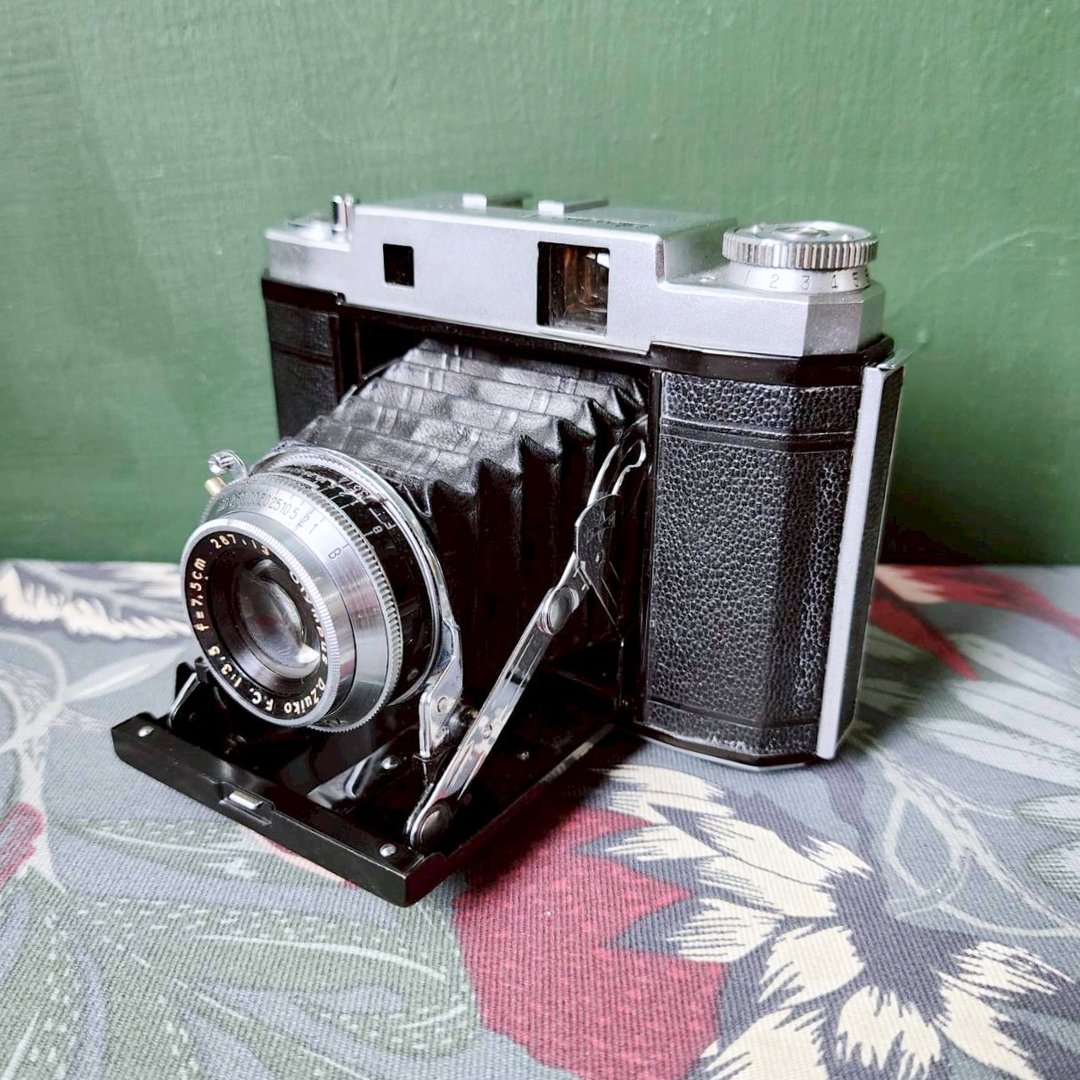 专业相机店 MAMIYA 6 中片幅 120 底片 纯机械 古董相机 蛇腹相机 - 相机 - 其他金属 黑色