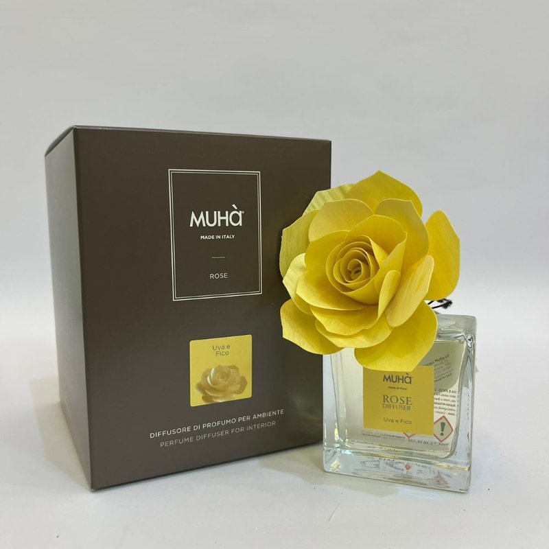 MUHà穆哈香氛 黄玫瑰-白葡果漾 100ml/200ml - 香薰/精油/线香 - 精油 黄色