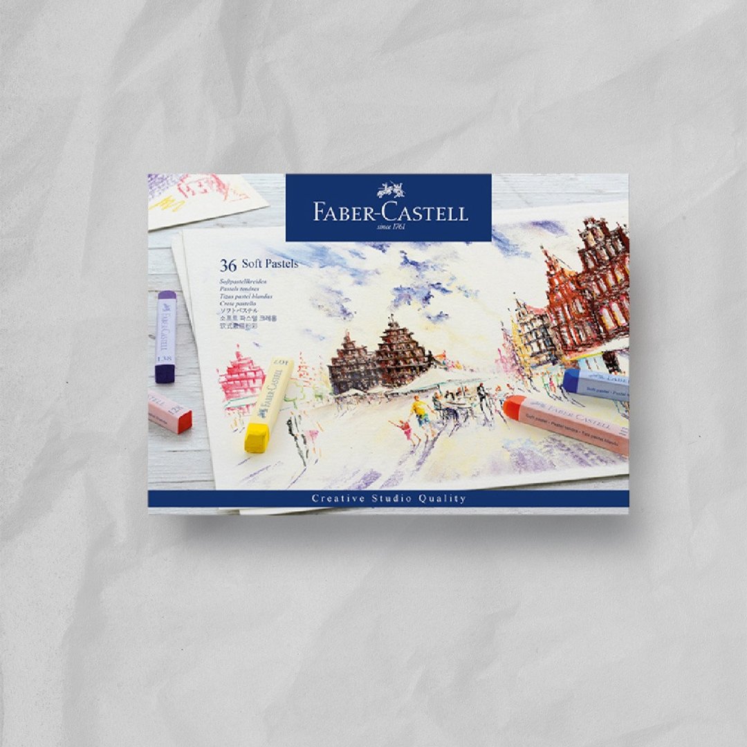 Faber-Castell 创意工坊粉彩软性长型-36色(原厂正货) - 其他 - 其他材质 多色