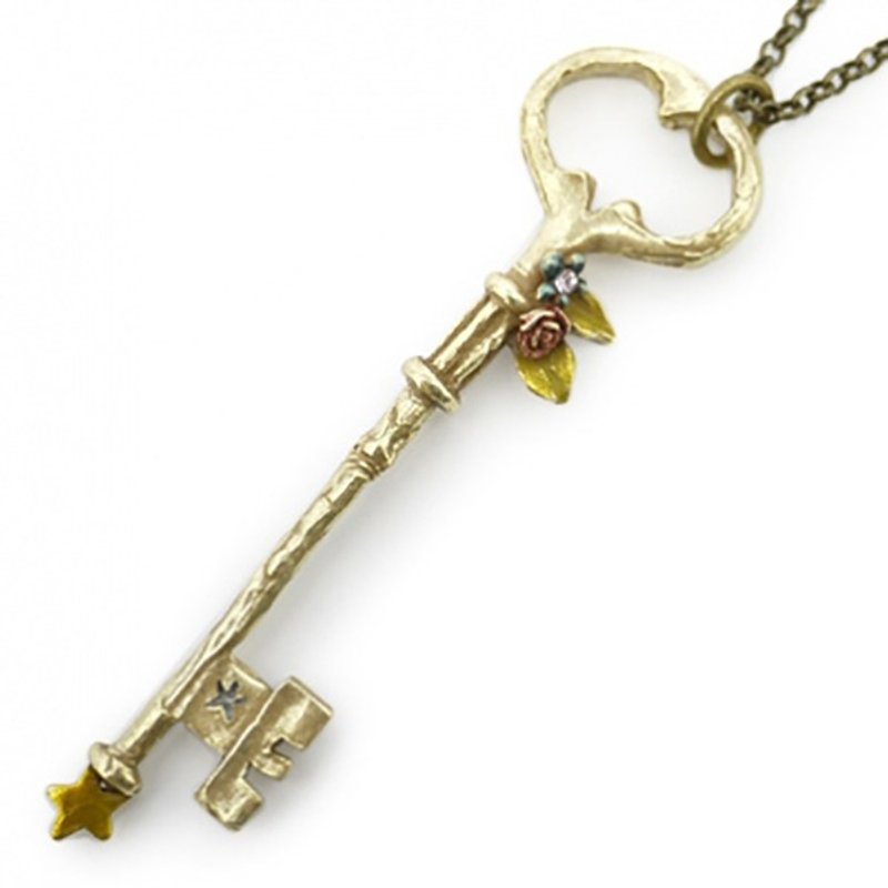 Key Key Kimi / Necklace NE 169 - 项链 - 其他金属 金色