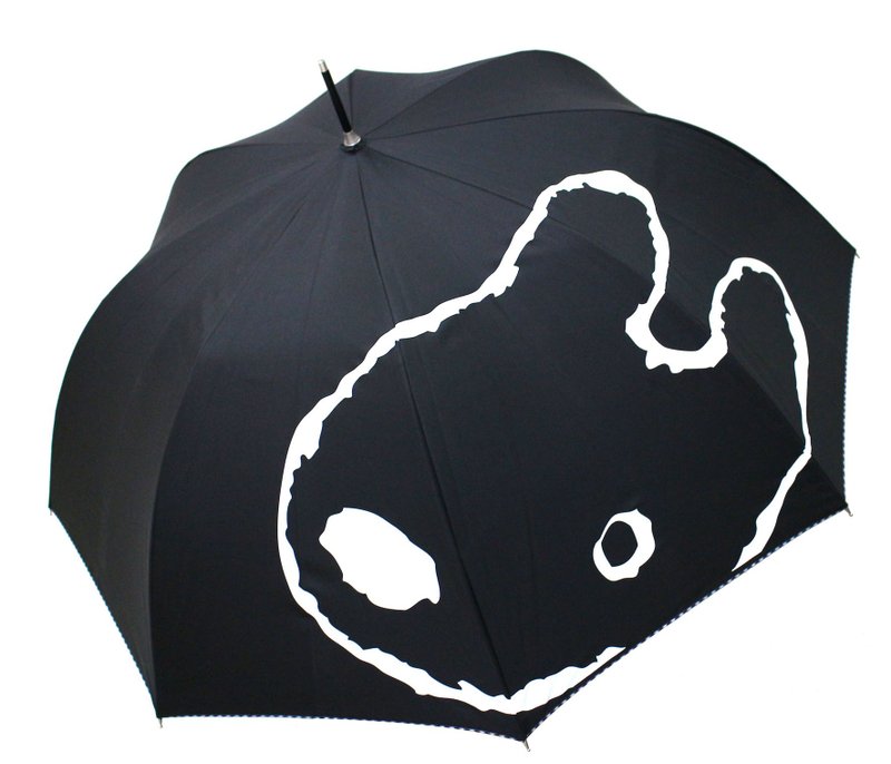 《丽莎和卡斯柏》抗UV直伞-卡斯柏(黑) - 雨伞/雨衣 - 塑料 黑色