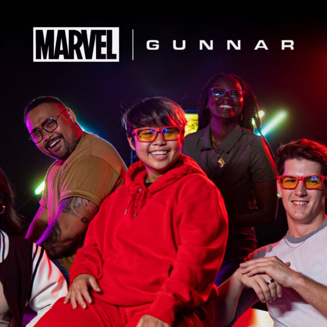 最佳礼物 GUNNAR CRUZ 防蓝光儿童眼镜 MARVEL限量版 - 眼镜/眼镜框 - 尼龙 多色