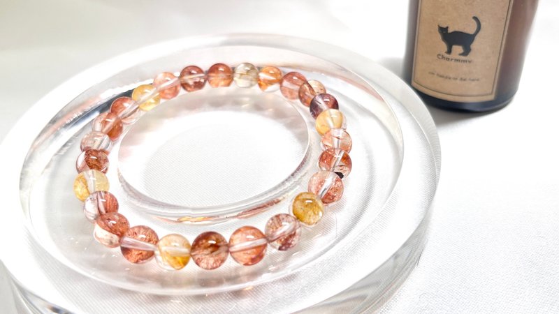 红黄胶花 | 水晶净化喷雾组 | 幸运小物 - 香薰/精油/线香 - 精油 红色