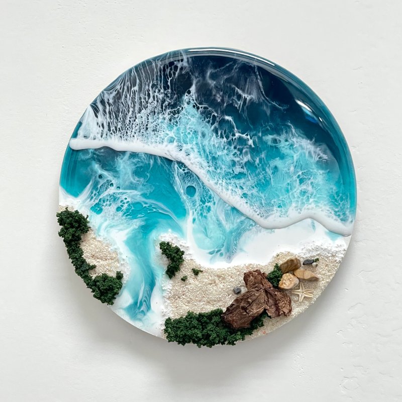 树脂海洋圆形摆设 - 摆饰 - 树脂 绿色
