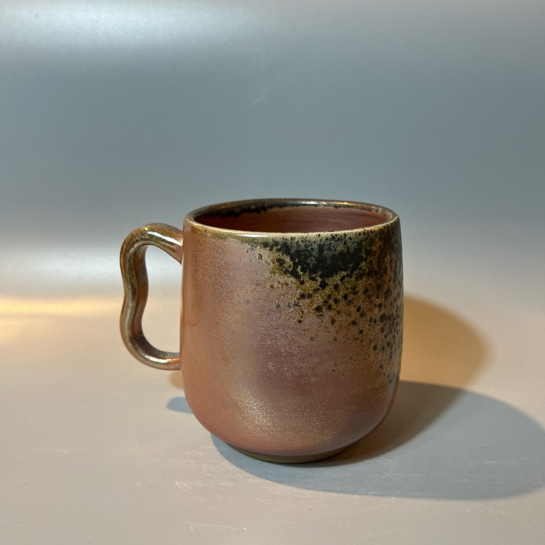 柴烧金彩落灰马克杯 / 啤酒杯 / 小平凡手作 - 茶具/茶杯 - 陶 