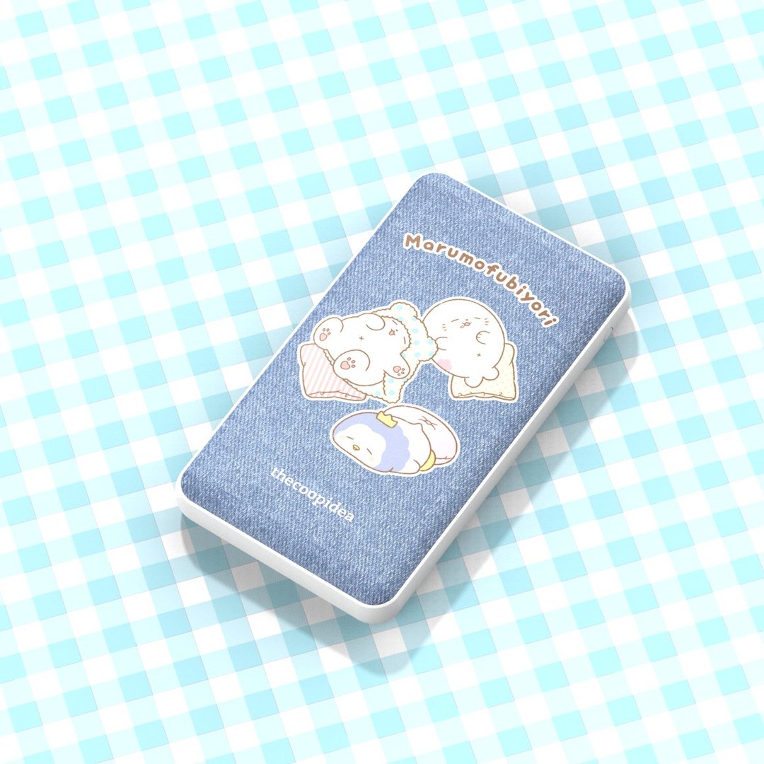 【香港限定】thecoopidea x Marumofubiyori 6000mAh 无线充电器 - 充电宝/传输线 - 其他材质 