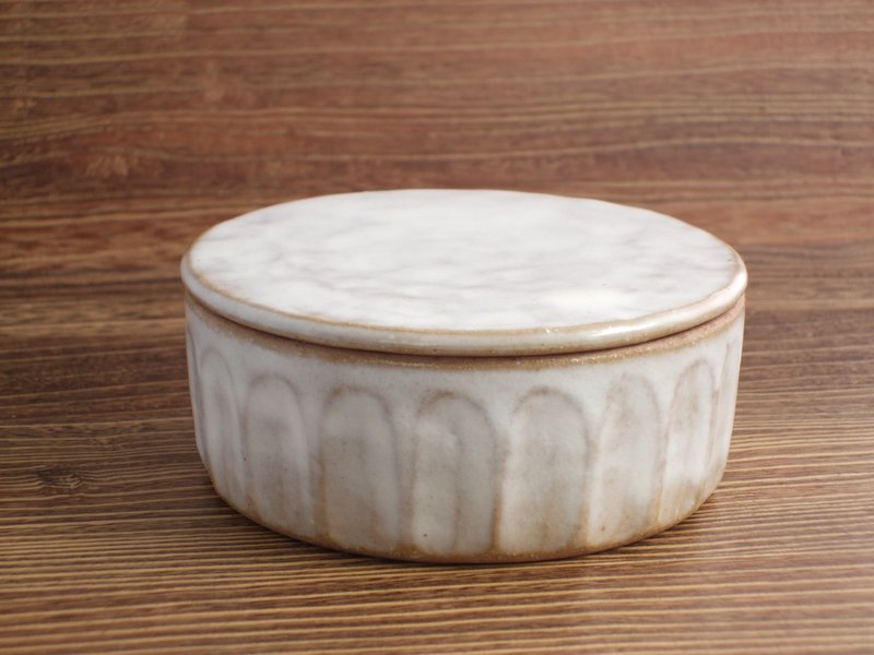 White Futamono - 浅碟/小碟子 - 陶 白色