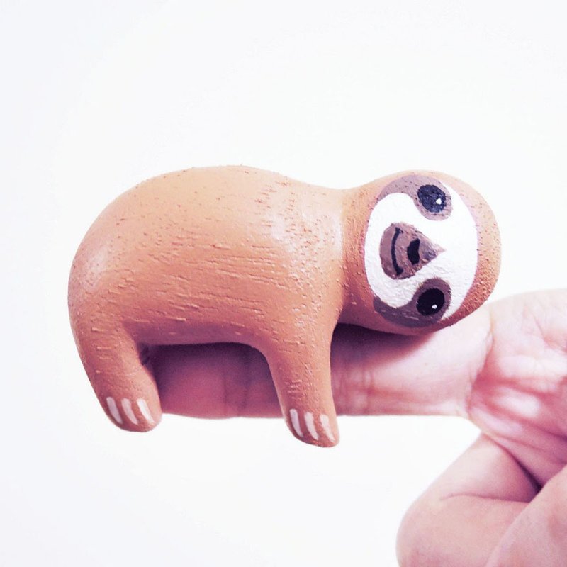 1/6 绽放新生・巧物ciaowo 木雕懒洋洋小动物 - 木工/竹艺 - 木头 