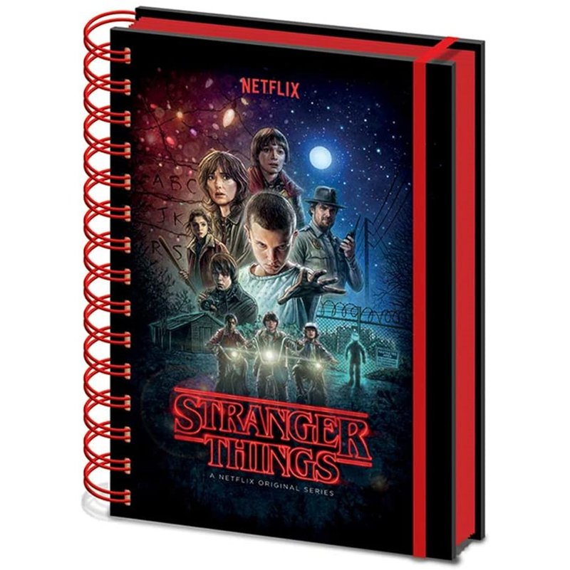 【怪奇物语】Stranger Things - 精美亮面A5笔记本/日记本 - 笔记本/手帐 - 其他材质 多色