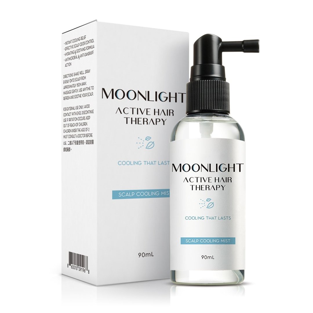【Moonlight 莯光】 进阶版 头皮清新净凉喷雾 90mL - 其他 - 其他材质 透明